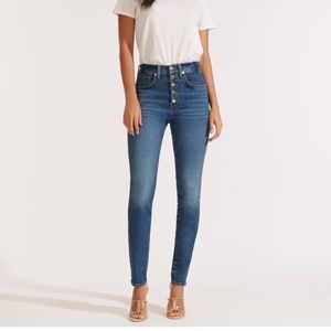 Veronica Beard Jeans Debbie High Rise Skinny